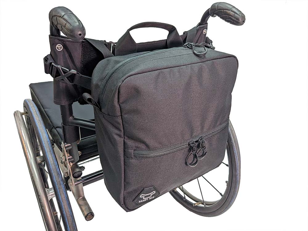 Wheelchair backrest bag X