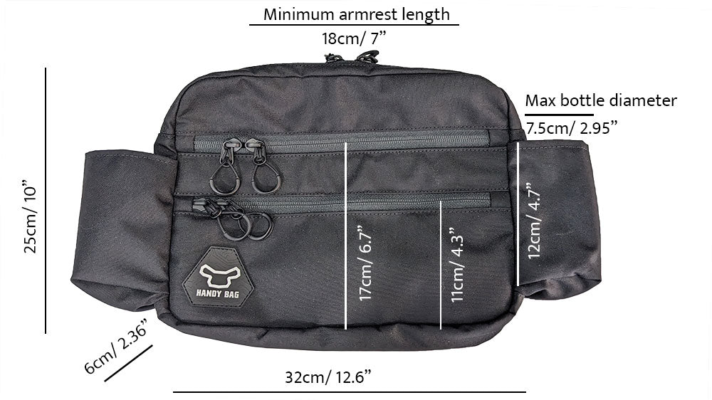 Ultimate X3 Electric Wheelchair Side Bag